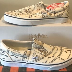 Harry Potter Clsc Slip-On Marauders Map